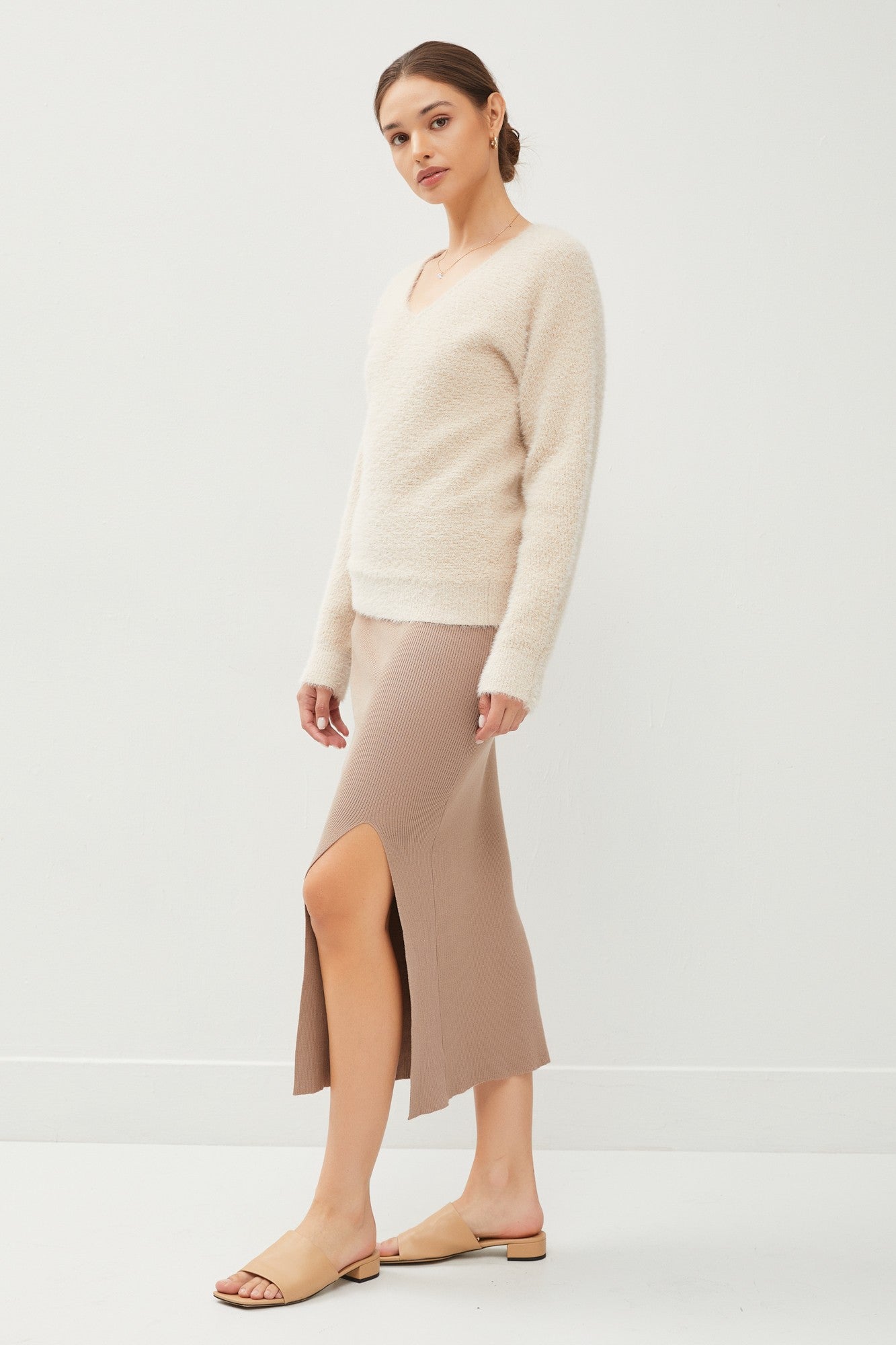 Vanilla Dream Soft Sweater Top