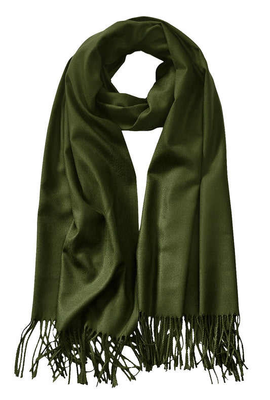 Soft Ember Cashmere Scarf  (10 Colors Available)