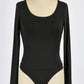 Double Layered Round Neck Bodysuit