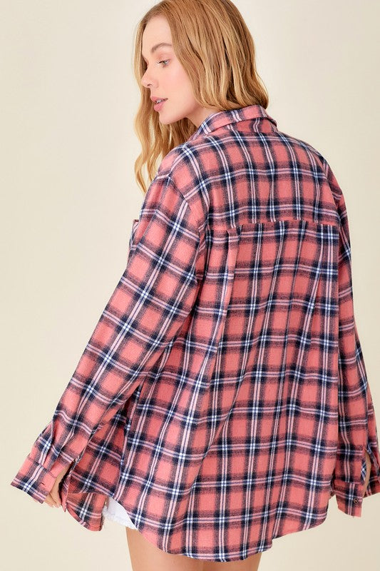 Pink Marie Light Flannel