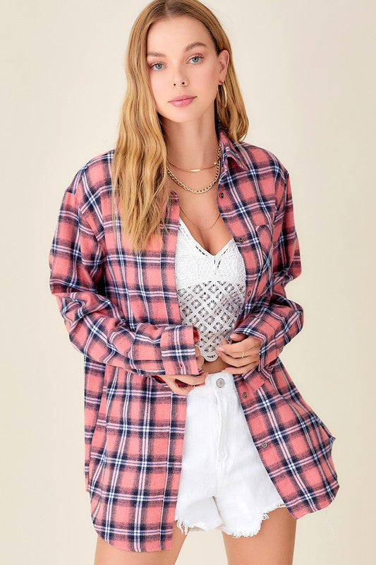Pink Marie Light Flannel