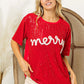 Merry Tiding Sparkle Tee