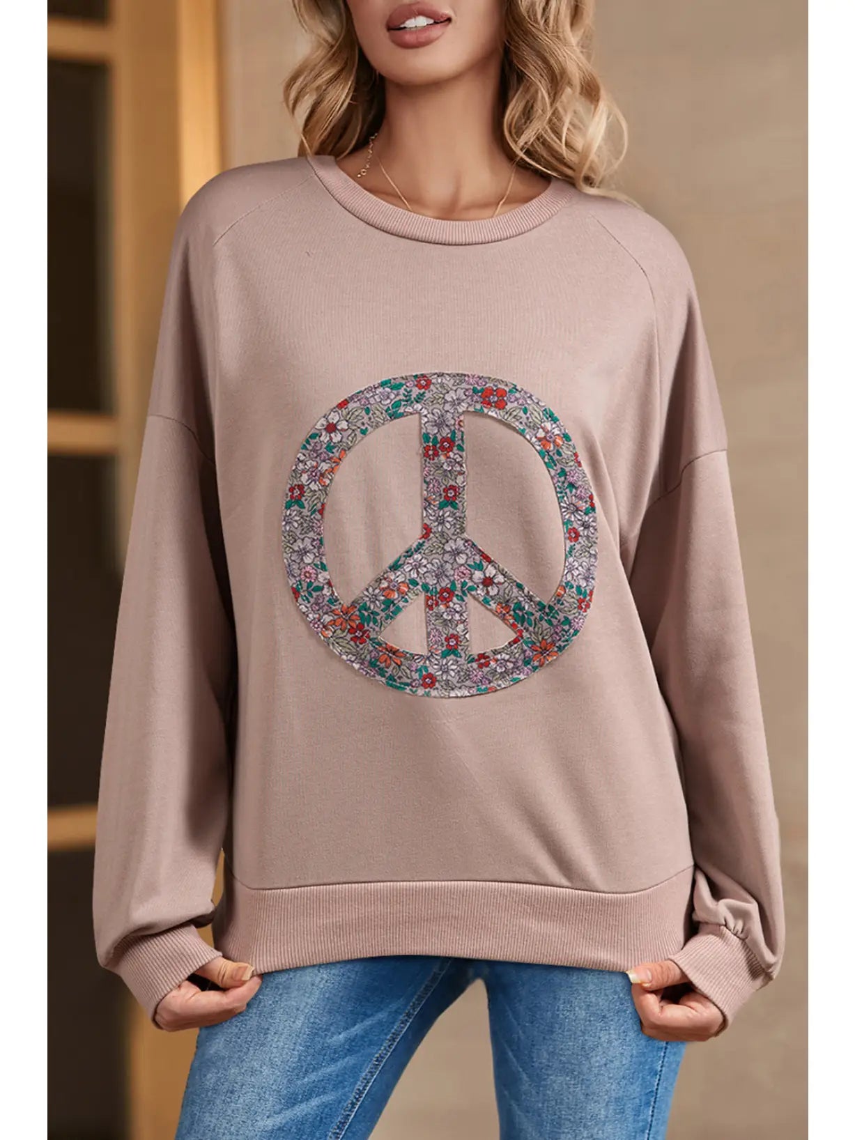 "Make Peace with It" French Terry Sweatshirt