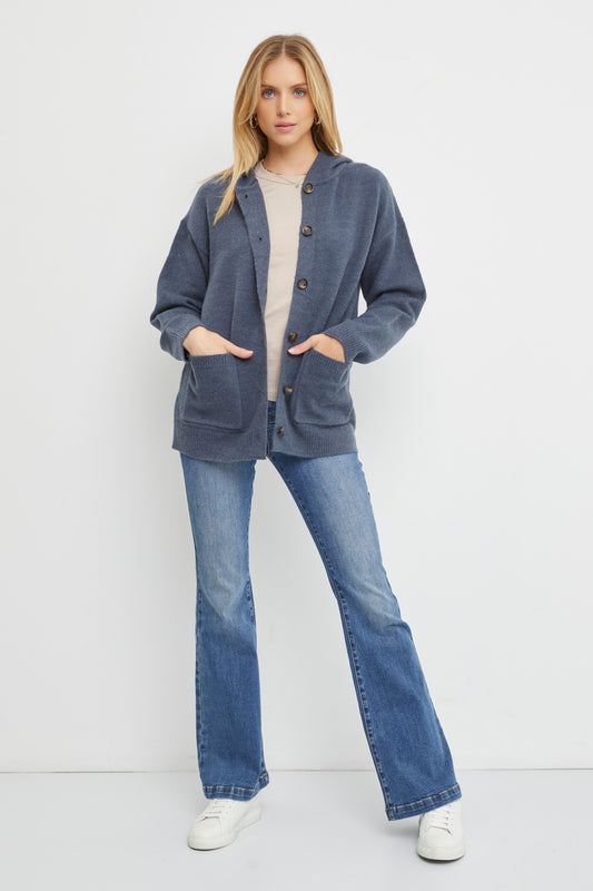 Foggy Shores Hooded Sweater