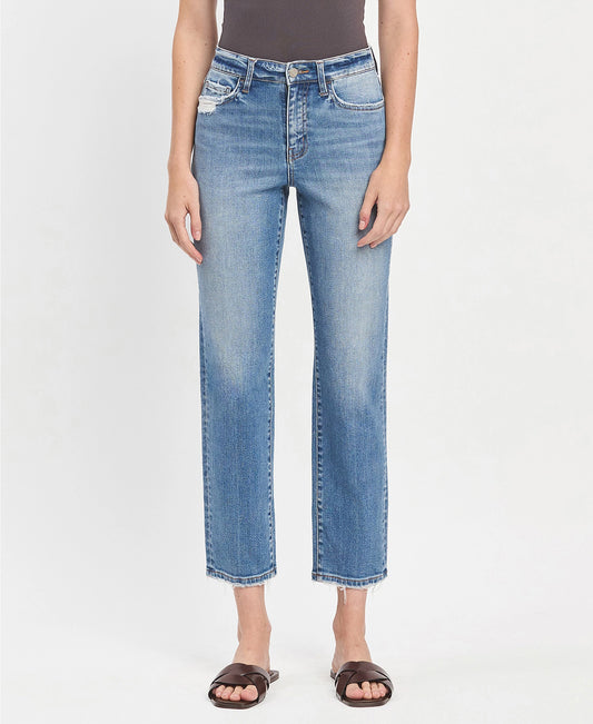 Vervet Tapered Straight High Rise Jeans