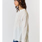 Misty Morning Pleated Pleasantries Top