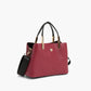 Simpler Times Bucket Crossbody: Burgundy