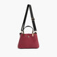 Simpler Times Bucket Crossbody: Burgundy