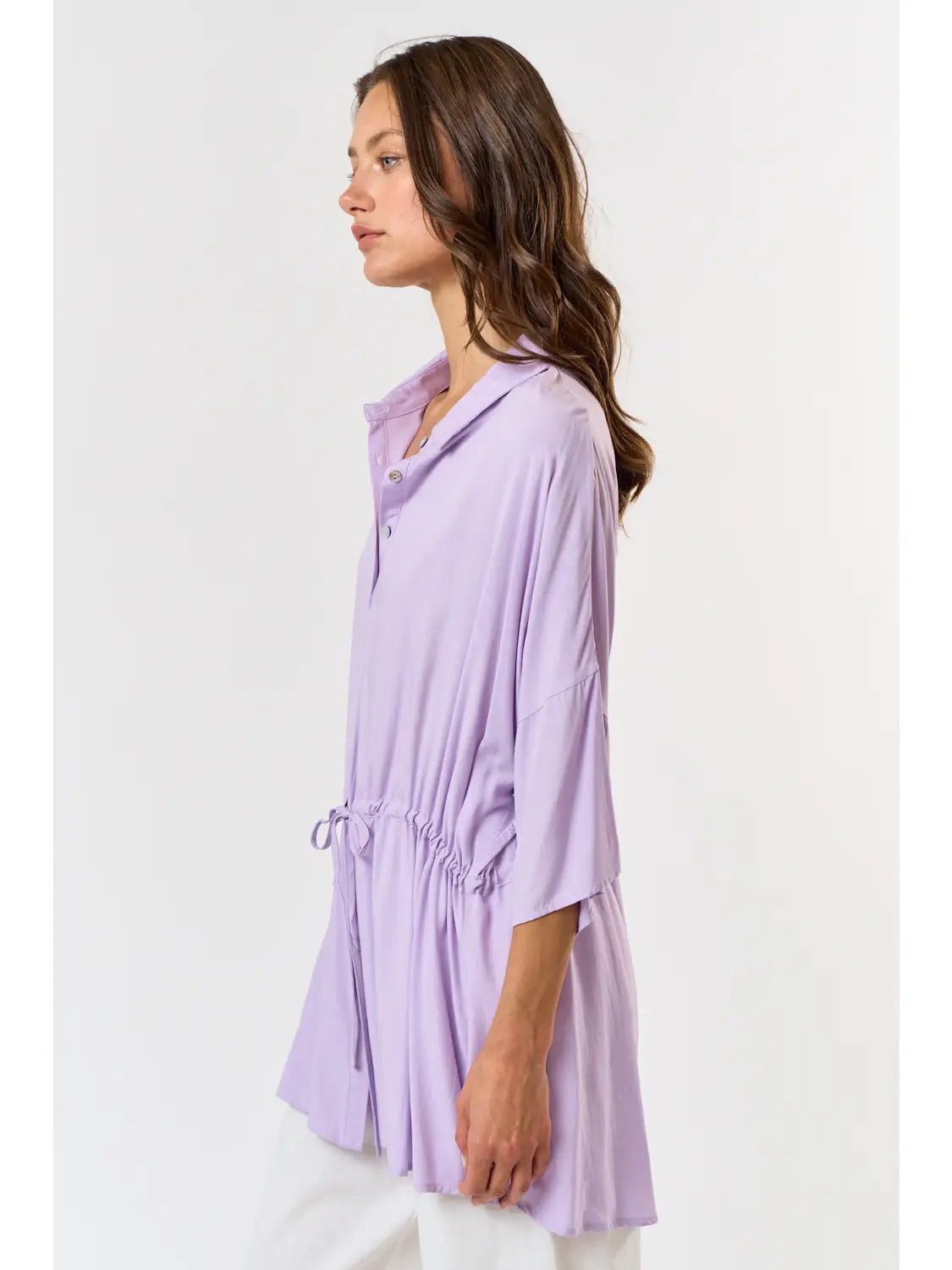 Perfectly Pulled Together Tailored Tunic Top