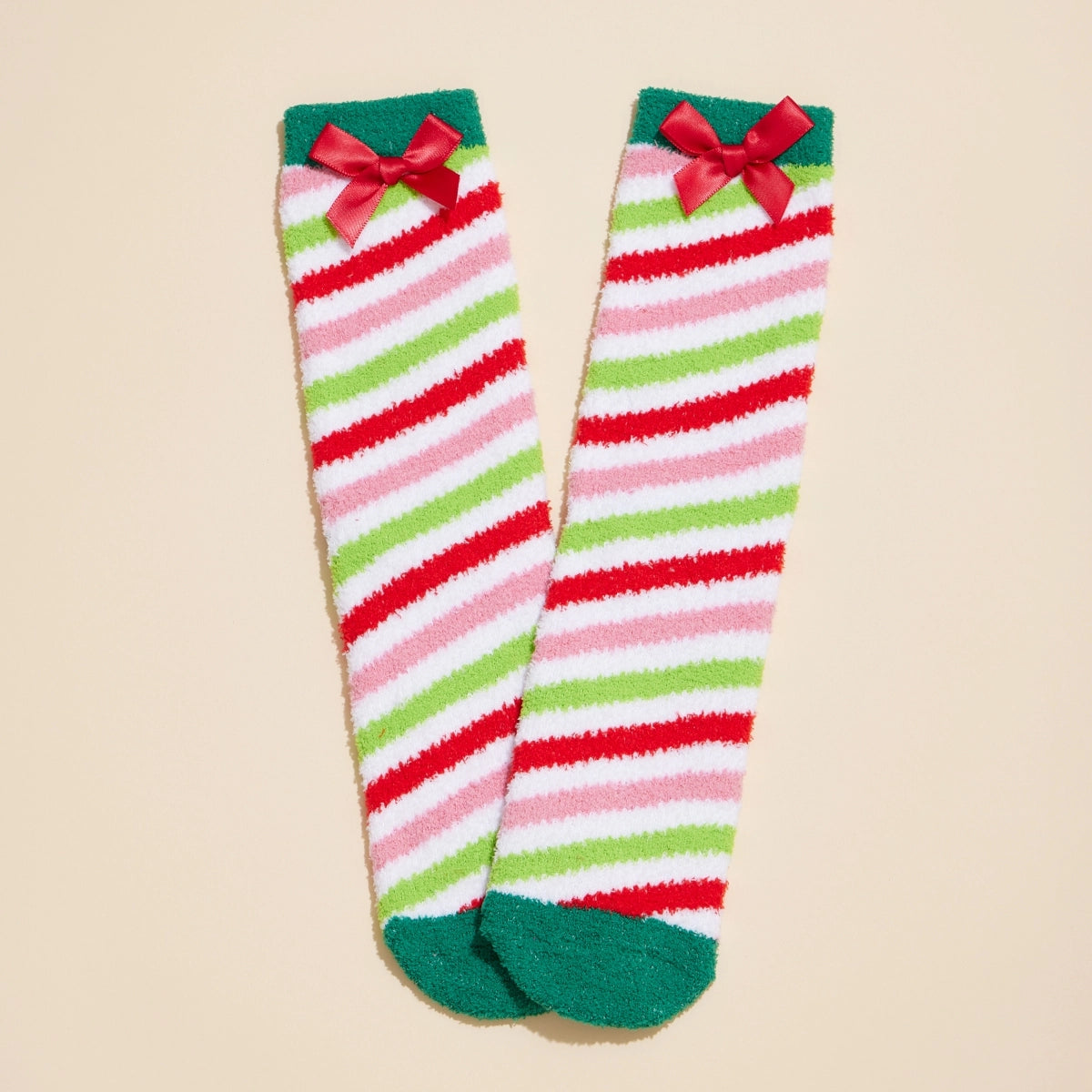 Grinch Fuzzy Sock Set (4)