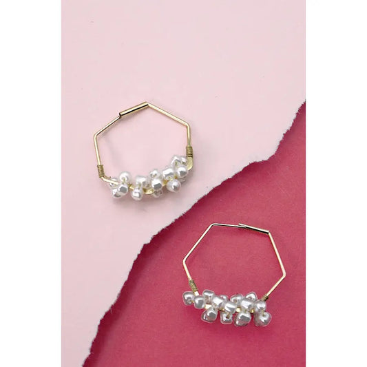 Hex on You Pearl Earrings