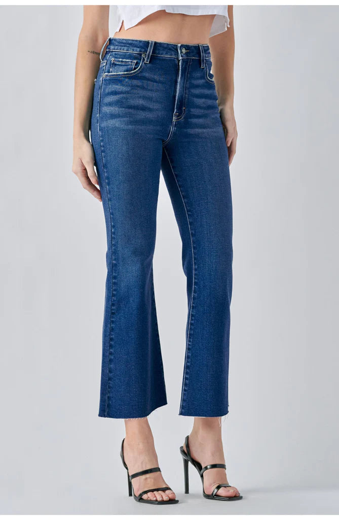 Hidden Happi Clean Cropped Flair Jean