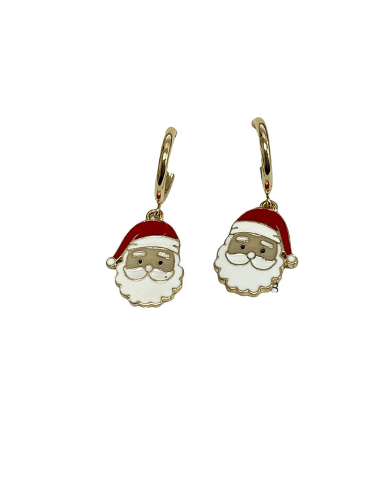 Merry Santa Earrings