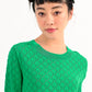 Clover Knit Summer Sweater