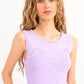 Lili Lilac Knit Tank