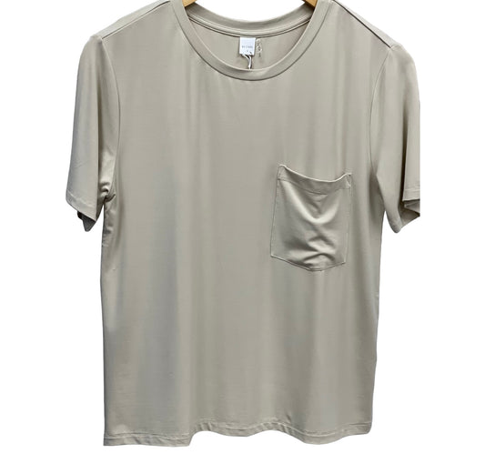 Naturally Sustainable Bamboo Tee - Bone