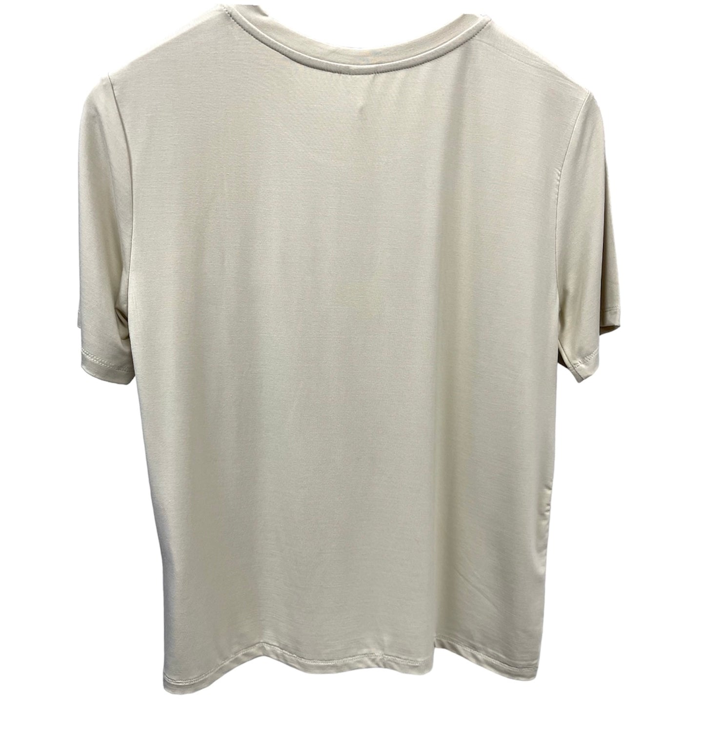 Naturally Sustainable Bamboo Tee - Bone