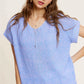 Lush Periwinkle Twinkle Sweater Top