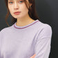 Violet Halo Sweater Top