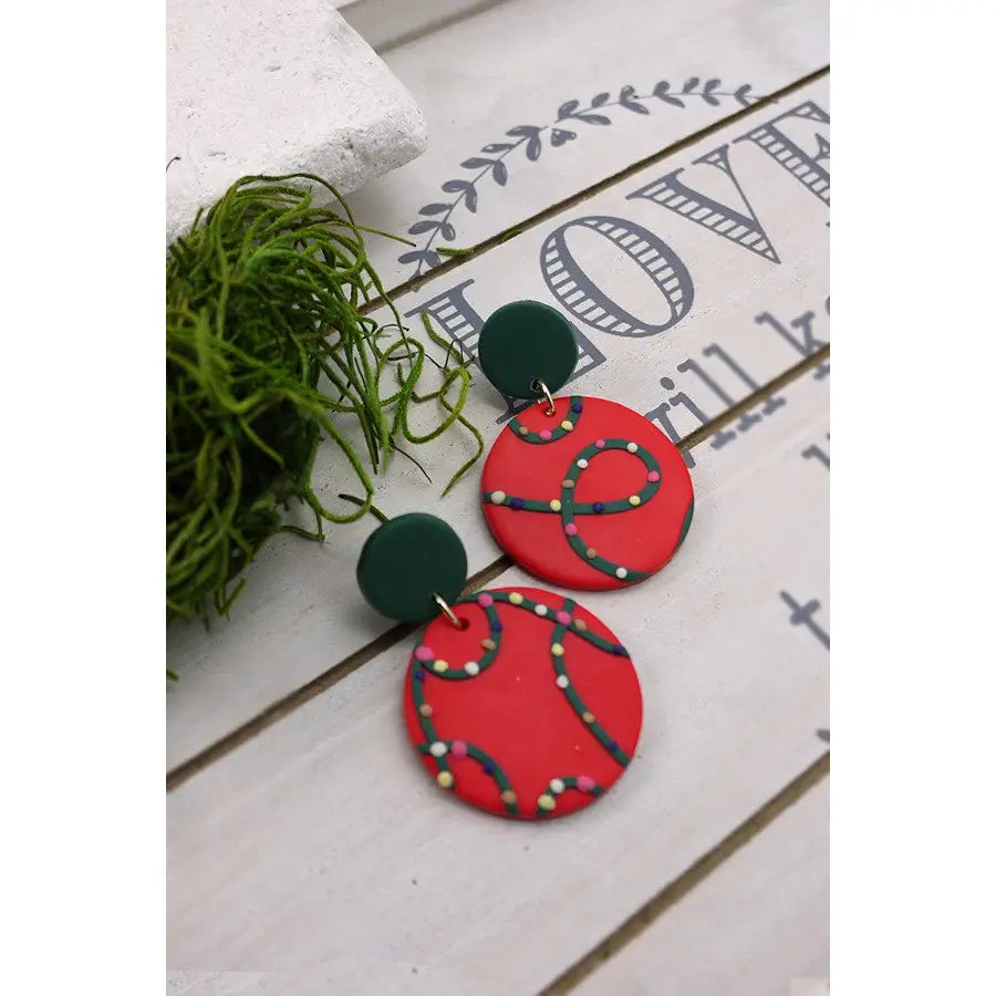 Christmas Ornament Earrings