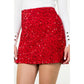 THML Radiant Red Sparkle Skort