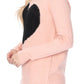 Cozy Heart Jacquard Round Neck Pullover Sweater