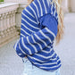 Azure Skyline Striped Sweater