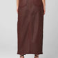 SALE - "Coffee Talk" Wine Straight Stretch Skirt