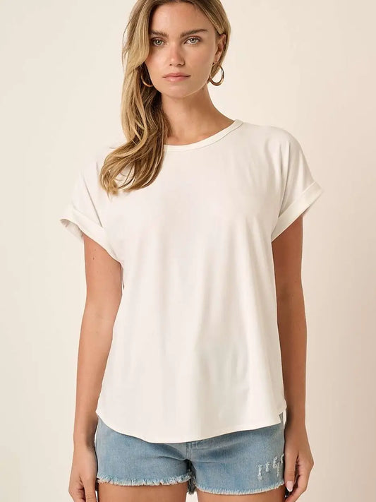 Casual Everyday Oversized White Tee