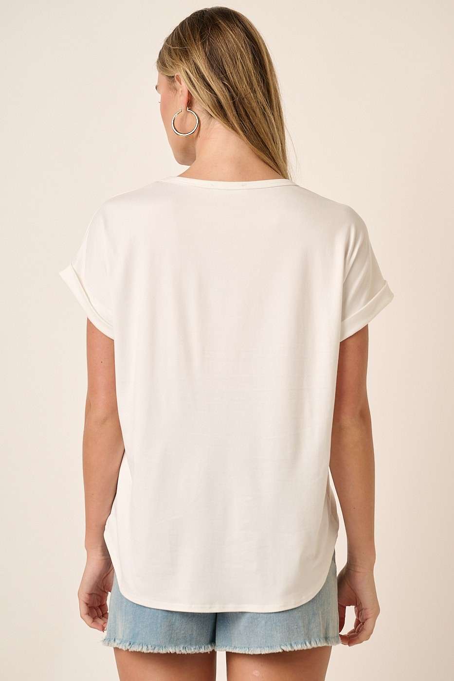 Casual Everyday Oversized White Tee